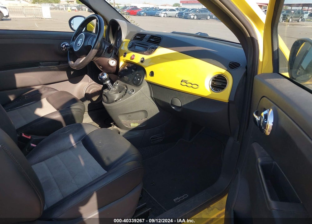 2012 FIAT 500 SPORT VIN: 3C3CFFBR2CT171578