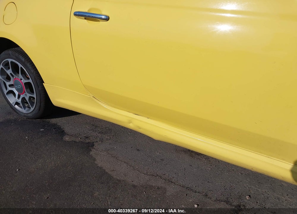 2012 FIAT 500 SPORT VIN: 3C3CFFBR2CT171578