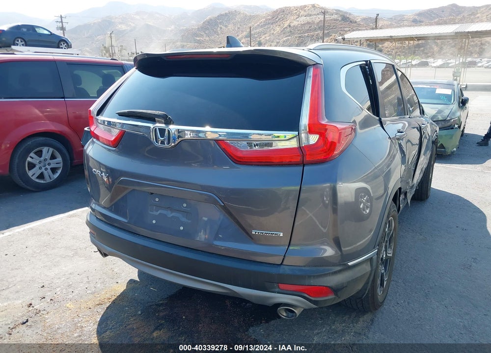 2019 HONDA CR-V TOURING VIN: 7FARW1H90KE005237