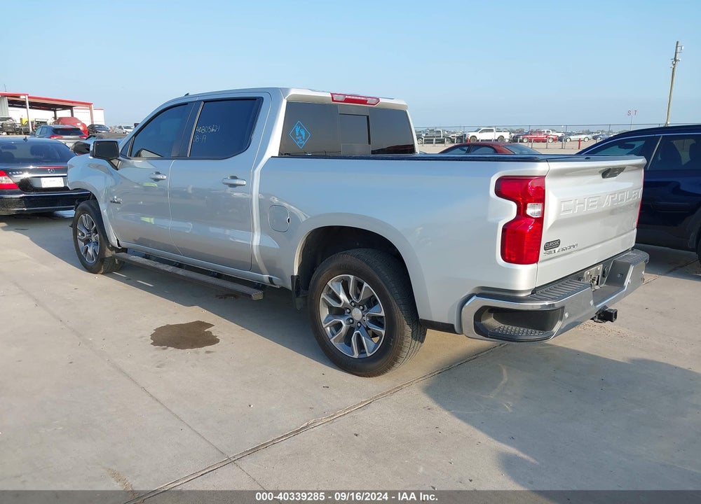 2022 CHEVROLET SILVERADO 1500 LTD 2WD SHORT BED LT VIN: 1GCPWCED4NZ107467