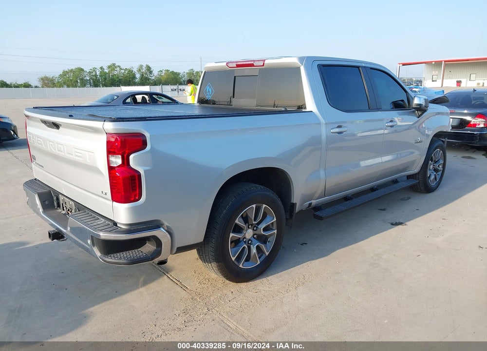 2022 CHEVROLET SILVERADO 1500 LTD 2WD SHORT BED LT VIN: 1GCPWCED4NZ107467