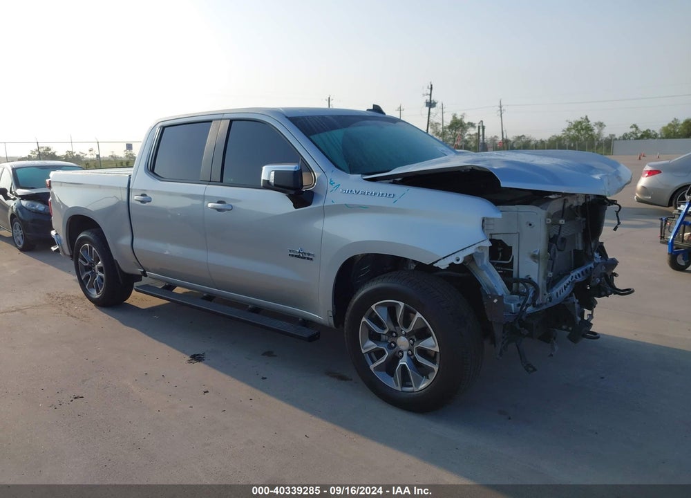 2022 CHEVROLET SILVERADO 1500 LTD 2WD SHORT BED LT VIN: 1GCPWCED4NZ107467