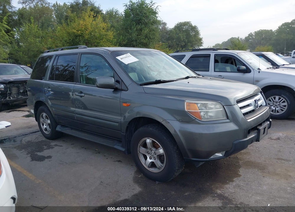 2007 HONDA PILOT EX-L VIN: 2HKYF18587H504588