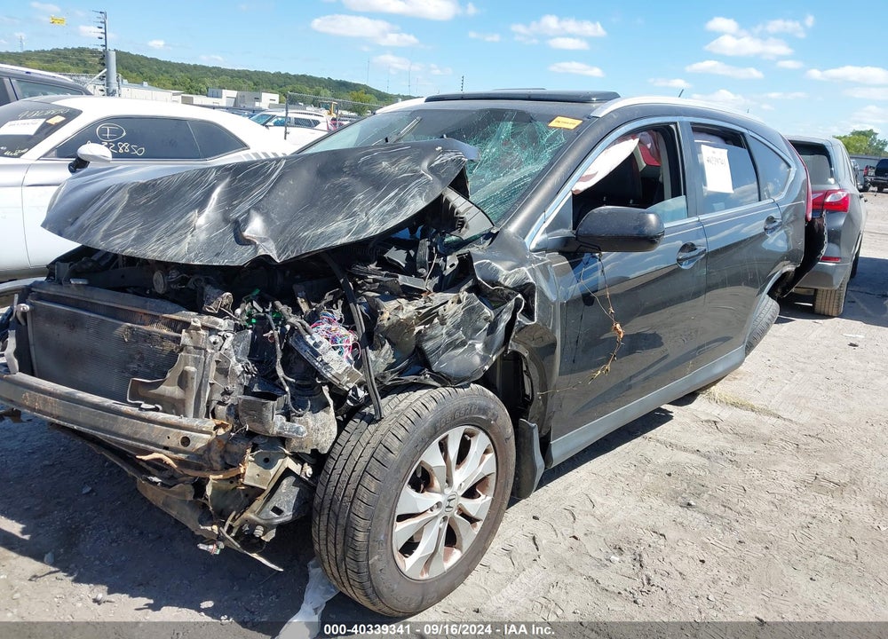 2014 HONDA CR-V EX-L VIN: 5J6RM3H71EL007330