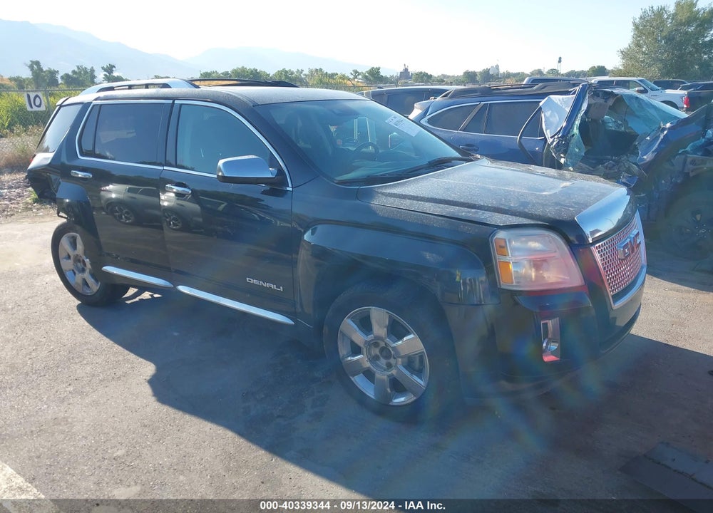 2013 GMC TERRAIN DENALI VIN: 2GKFLZE37D6119867