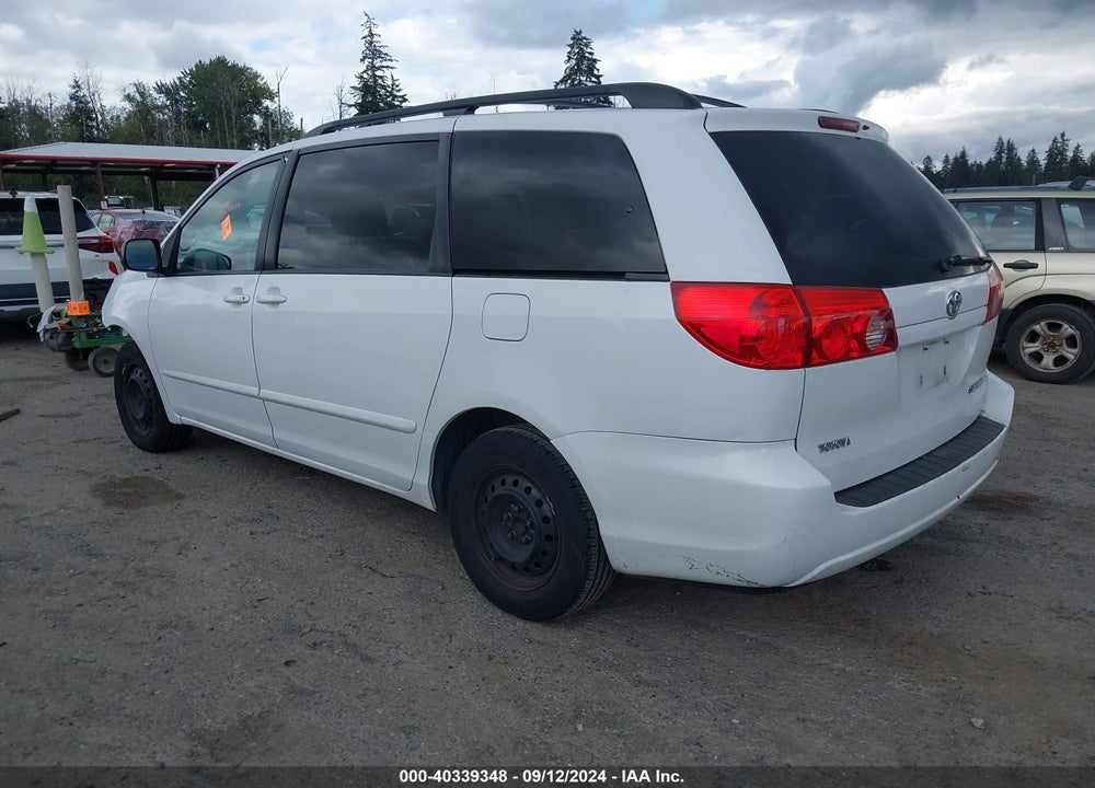 2009 TOYOTA SIENNA LE VIN: 5TDZK23C89S287214