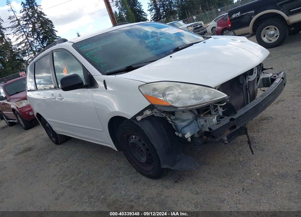 2009 TOYOTA SIENNA LE VIN: 5TDZK23C89S287214
