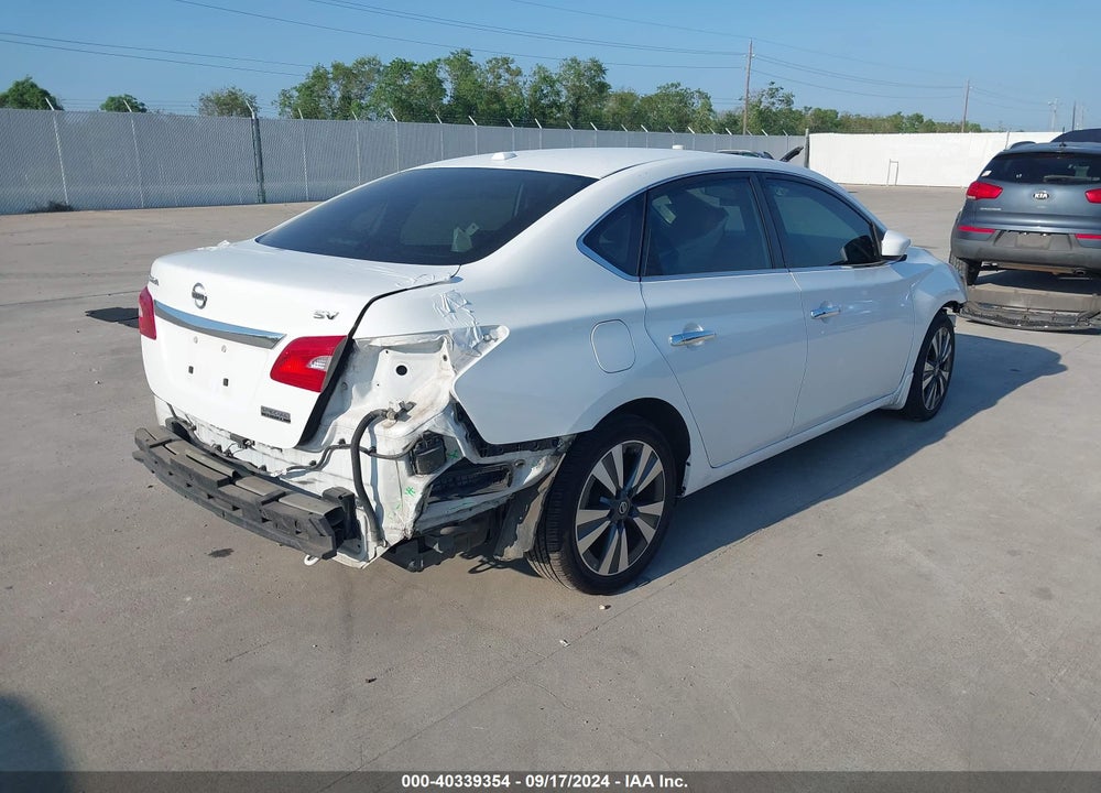 2019 NISSAN SENTRA SV VIN: 3N1AB7AP3KY325451