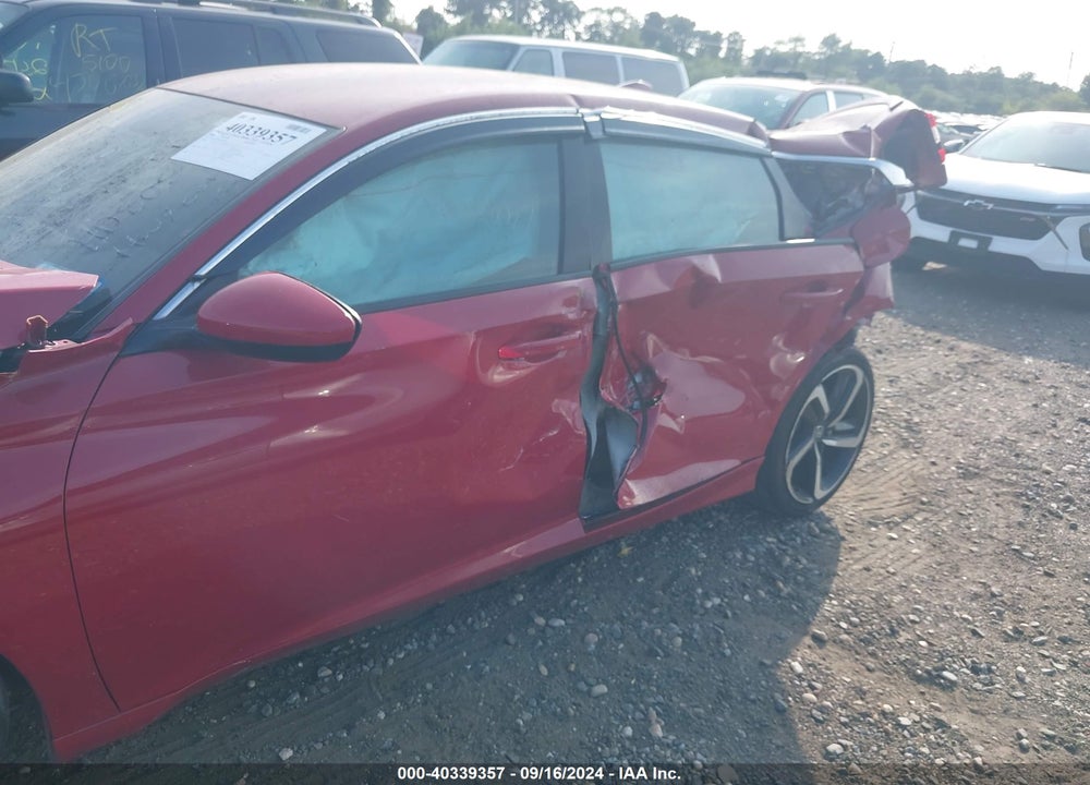2019 HONDA ACCORD SPORT VIN: 1HGCV1F38KA073878