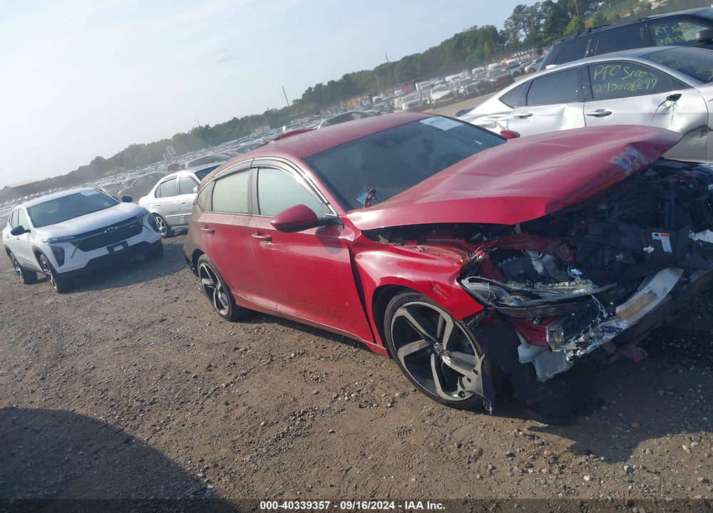 2019 HONDA ACCORD SPORT VIN: 1HGCV1F38KA073878