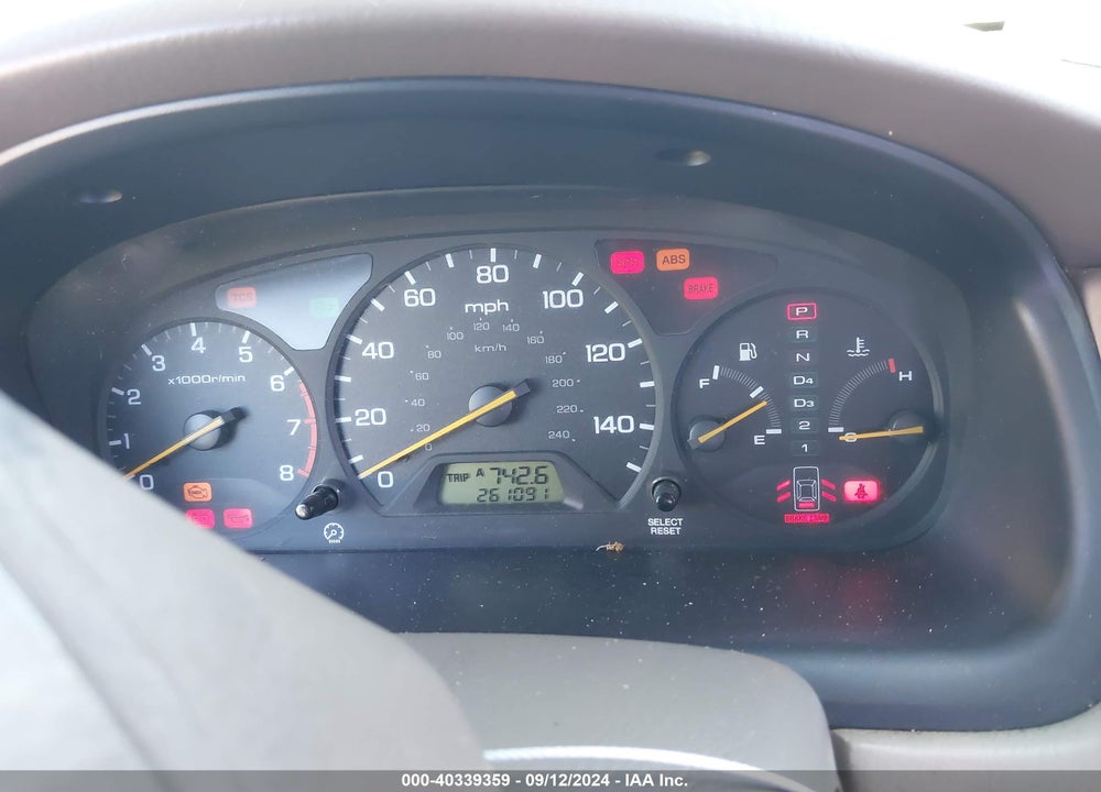 2002 HONDA ACCORD 3.0 EX VIN: 1HGCG16502A068556