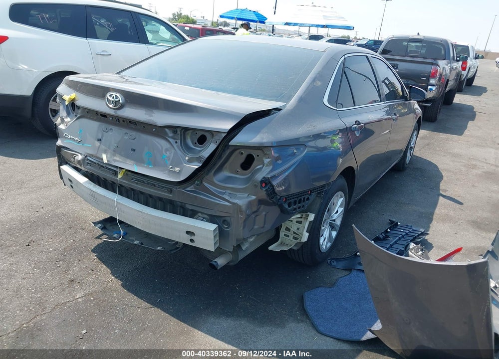 2016 TOYOTA CAMRY LE VIN: 4T4BF1FK5GR539935