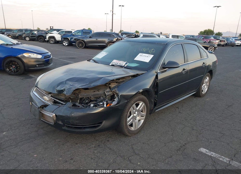 2012 CHEVROLET IMPALA LT VIN: 2G1WB5E30C1200754