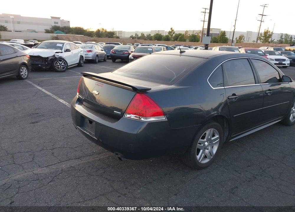 2012 CHEVROLET IMPALA LT VIN: 2G1WB5E30C1200754