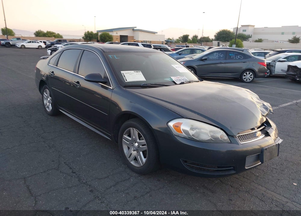 2012 CHEVROLET IMPALA LT VIN: 2G1WB5E30C1200754