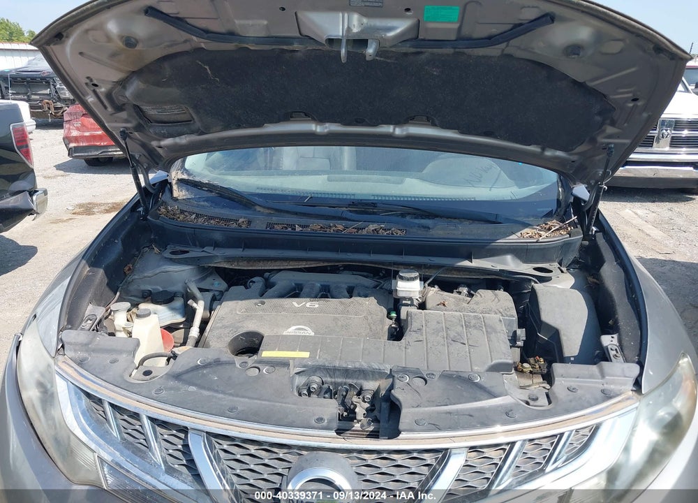2012 NISSAN MURANO SL VIN: JN8AZ1MU8CW117375