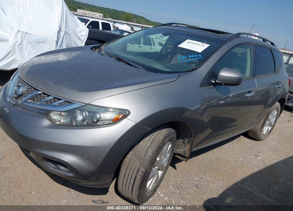 2012 NISSAN MURANO SL VIN: JN8AZ1MU8CW117375