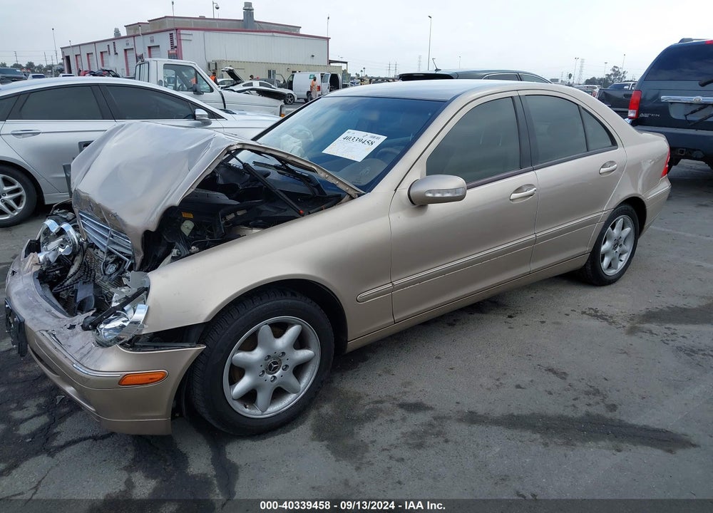 2004 MERCEDES-BENZ C 240 VIN: WDBRF61J34A549545