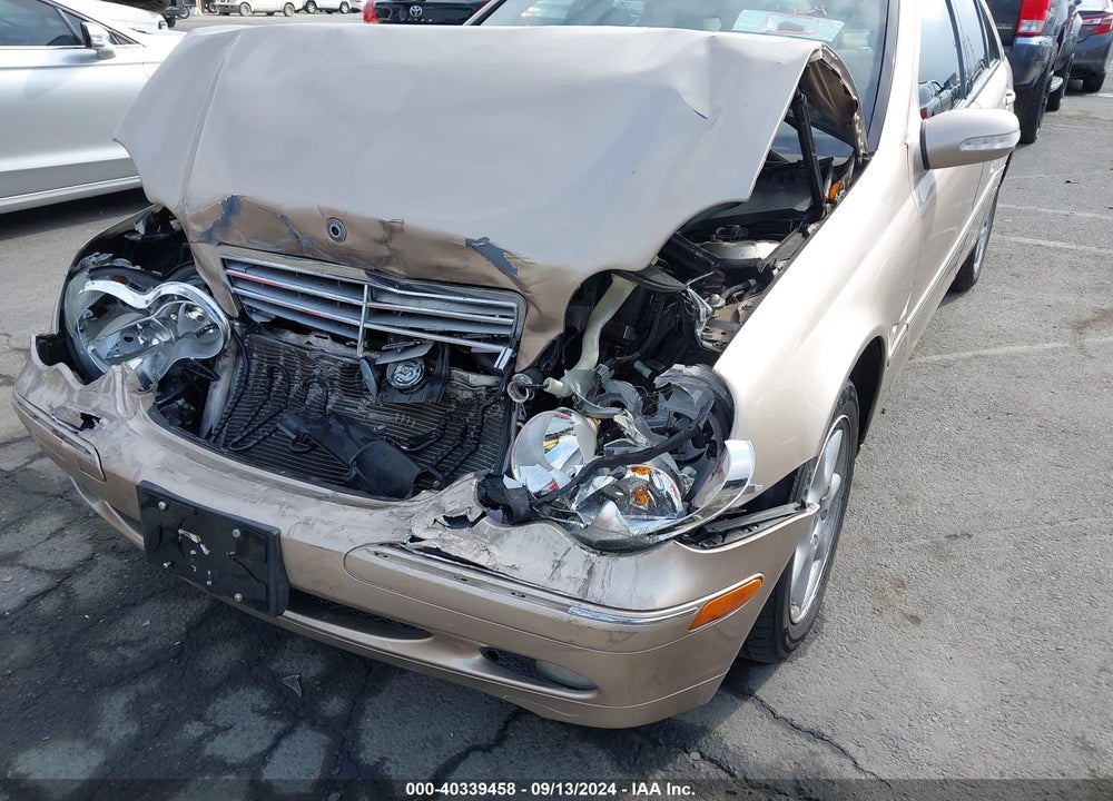 2004 MERCEDES-BENZ C 240 VIN: WDBRF61J34A549545