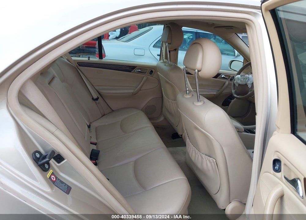 2004 MERCEDES-BENZ C 240 VIN: WDBRF61J34A549545