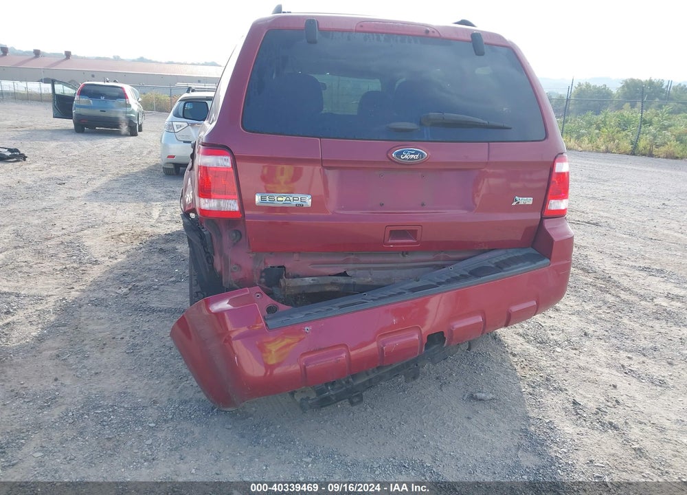 2011 FORD ESCAPE XLT VIN: 1FMCU9DG6BKB32924