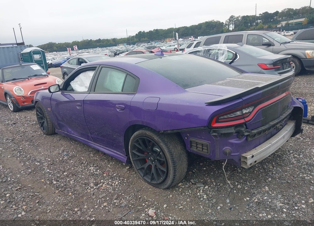 2018 DODGE CHARGER VIN: 2C3CDXGJXJH318833