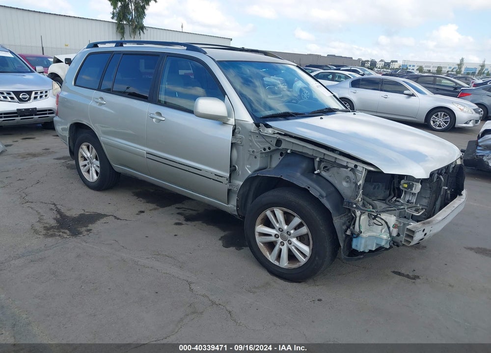 2006 TOYOTA HIGHLANDER HYBRID V6 VIN: JTEDW21AX60014236