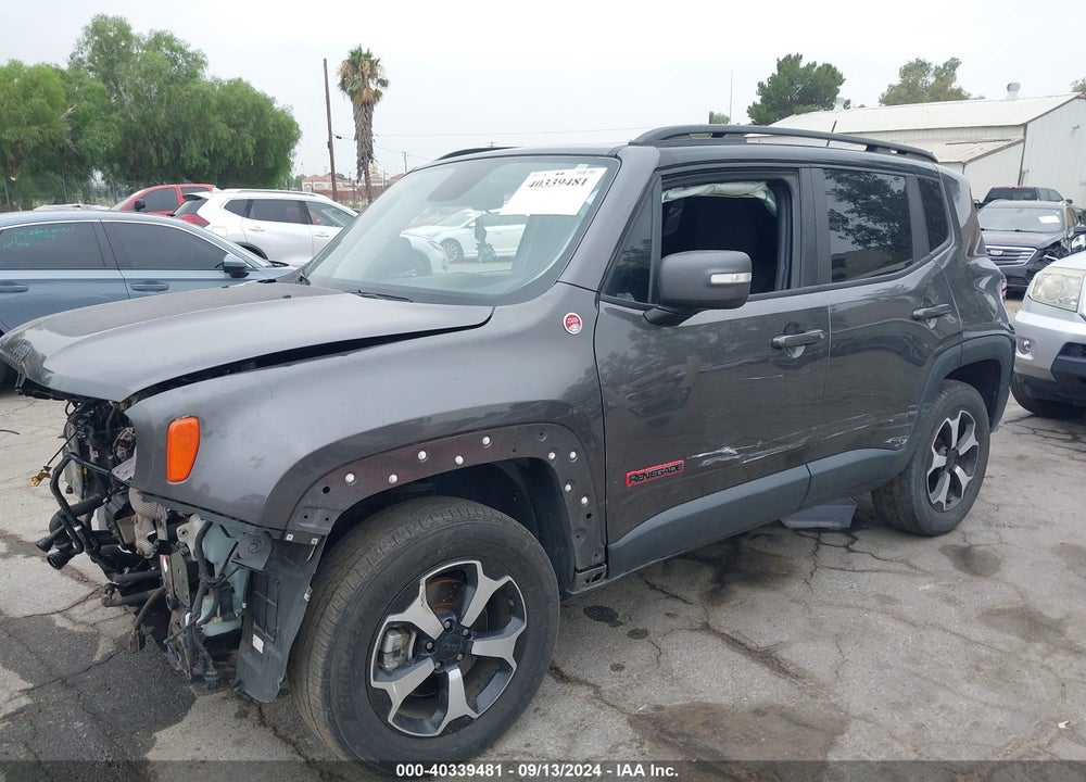 2019 JEEP RENEGADE TRAILHAWK 4X4 VIN: ZACNJBC17KPK38408