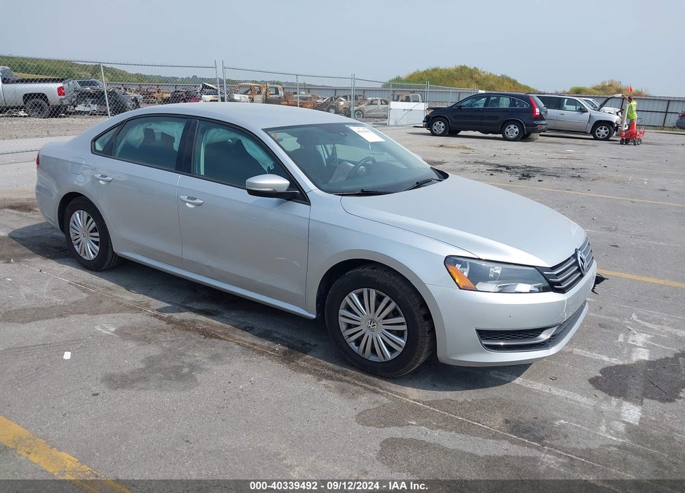 2014 VOLKSWAGEN PASSAT 1.8T S VIN: 1VWAS7A3XEC095931