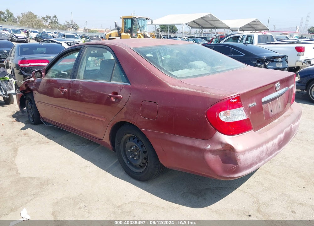 2004 TOYOTA CAMRY LE VIN: 4T1BE32K84U265432