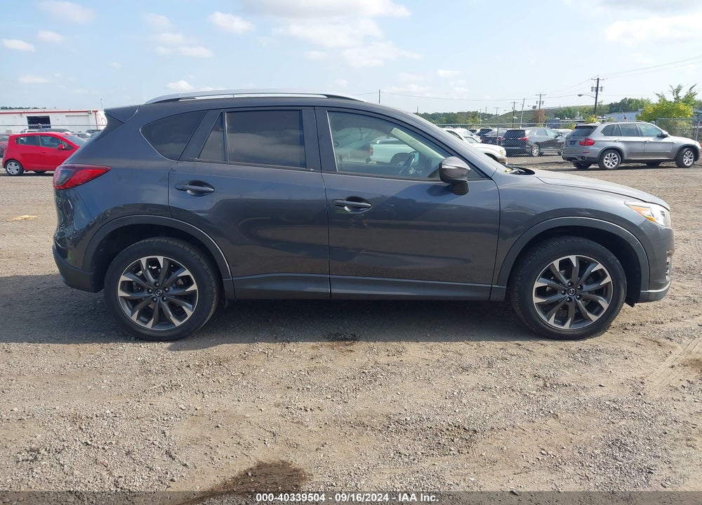 2016 MAZDA CX-5 GRAND TOURING VIN: JM3KE4DY1G0796082