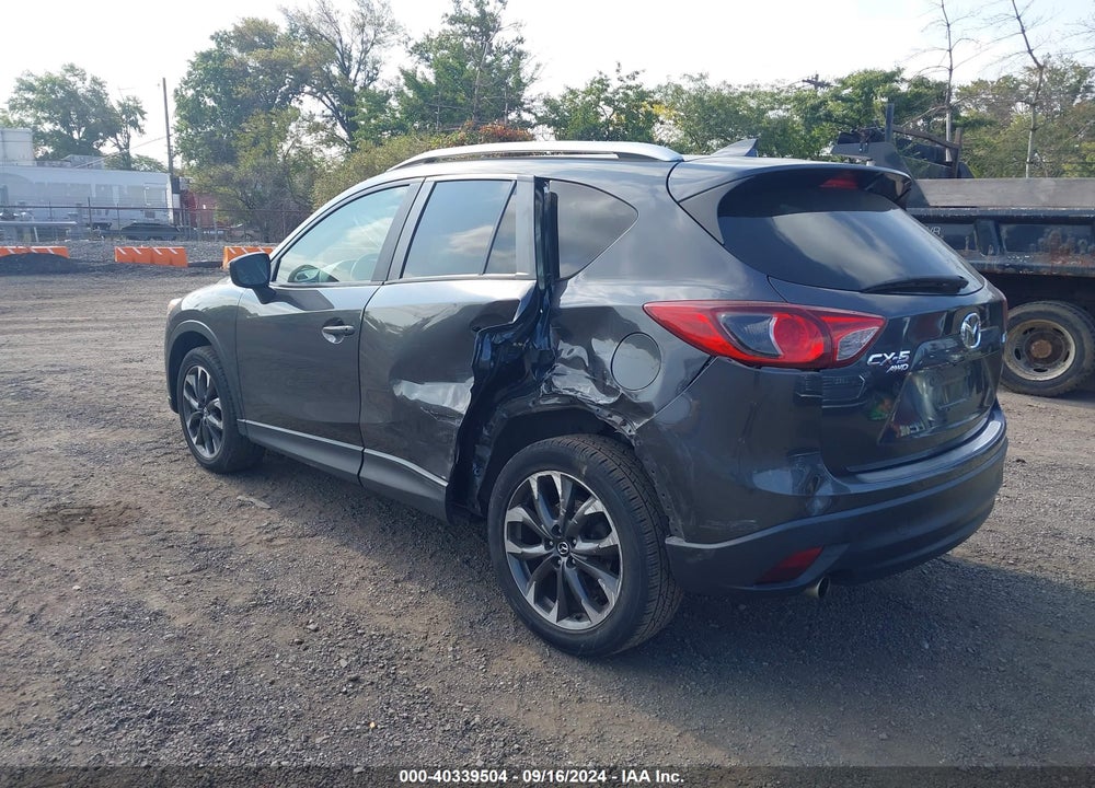 2016 MAZDA CX-5 GRAND TOURING VIN: JM3KE4DY1G0796082