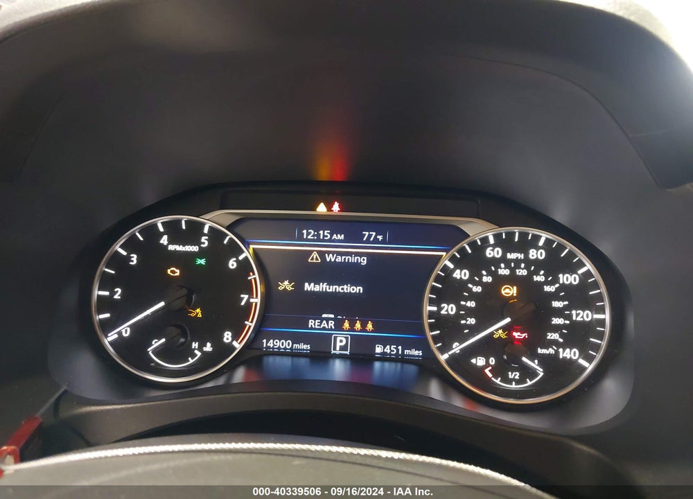 2024 NISSAN ALTIMA SV FWD VIN: 1N4BL4DVXRN375977