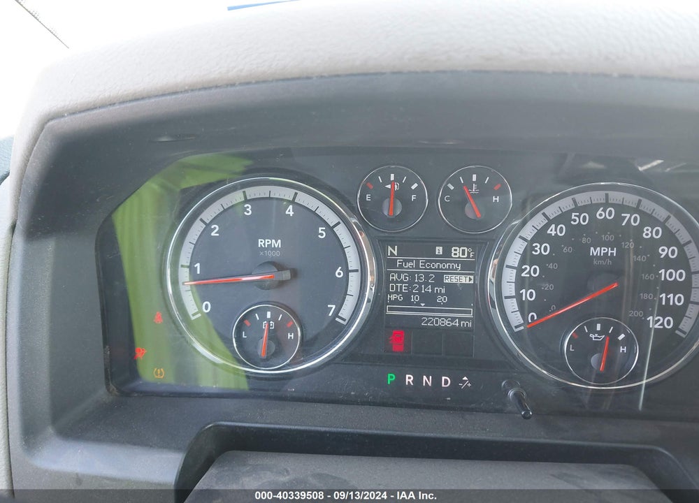 2011 RAM 2500 SLT VIN: 3D7TT2CTXBG630120