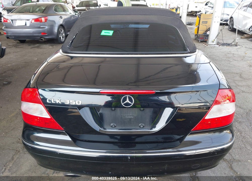 2007 MERCEDES-BENZ CLK 350 VIN: WDBTK56F87T079506