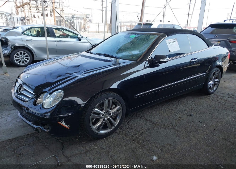 2007 MERCEDES-BENZ CLK 350 VIN: WDBTK56F87T079506
