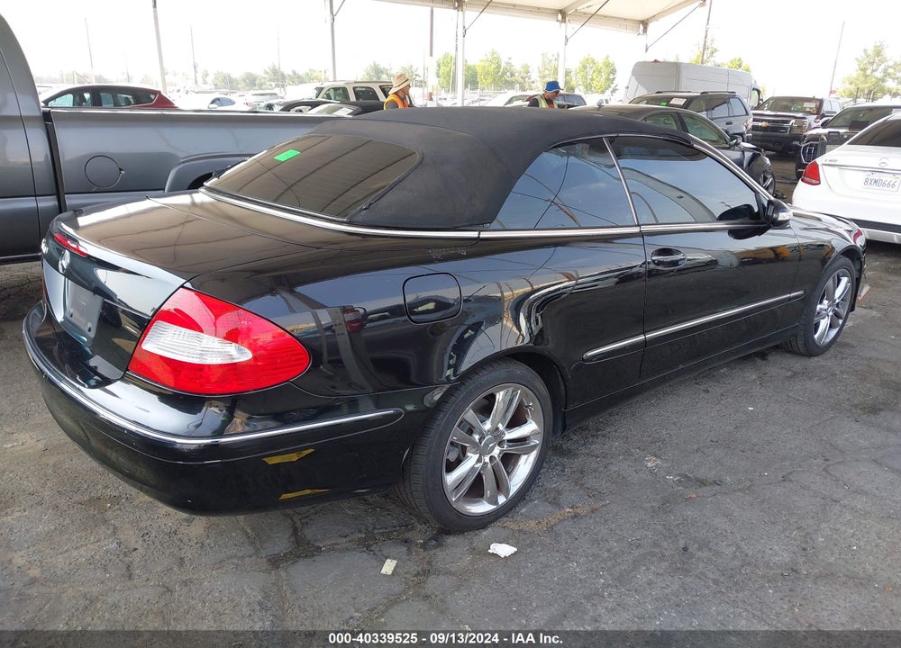 2007 MERCEDES-BENZ CLK 350 VIN: WDBTK56F87T079506
