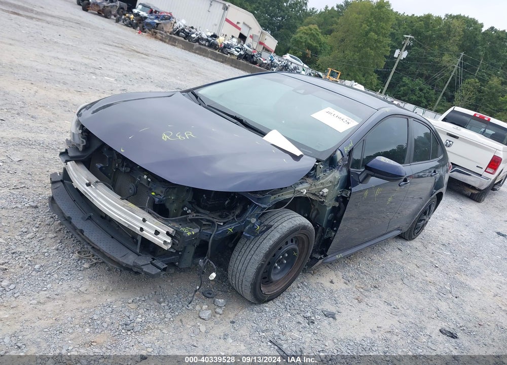 2020 TOYOTA COROLLA LE VIN: 5YFEPRAE2LP040588
