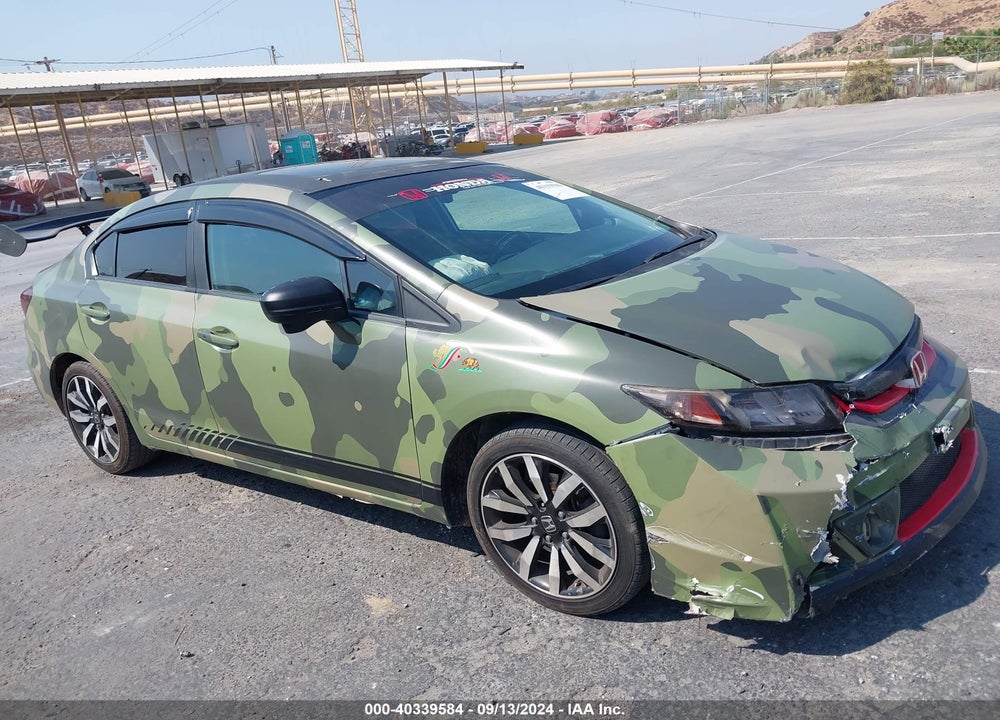 2014 HONDA CIVIC EX-L VIN: 19XFB2F95EE269745