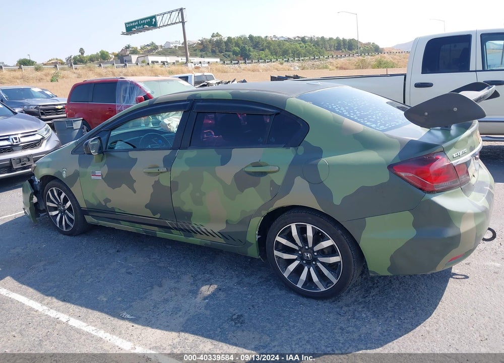 2014 HONDA CIVIC EX-L VIN: 19XFB2F95EE269745
