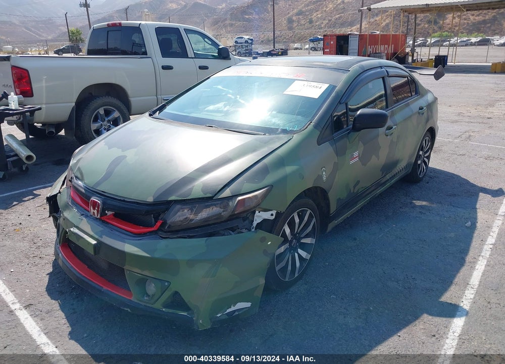 2014 HONDA CIVIC EX-L VIN: 19XFB2F95EE269745
