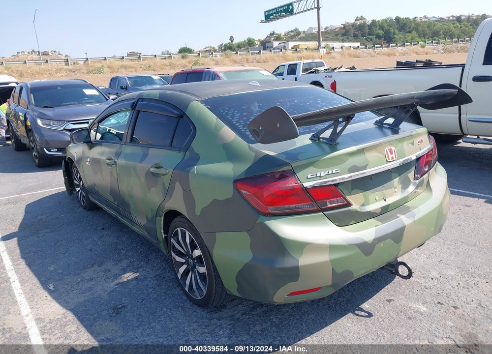 2014 HONDA CIVIC EX-L VIN: 19XFB2F95EE269745
