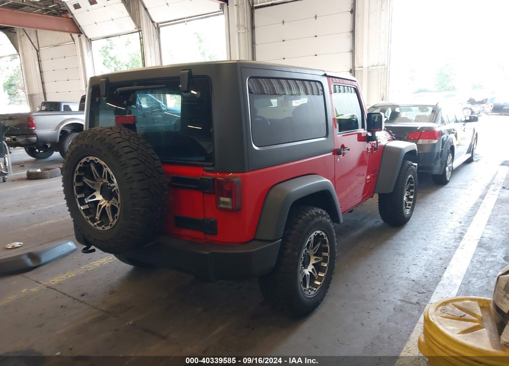 2016 JEEP WRANGLER SPORT VIN: 1C4AJWAG1GL242160