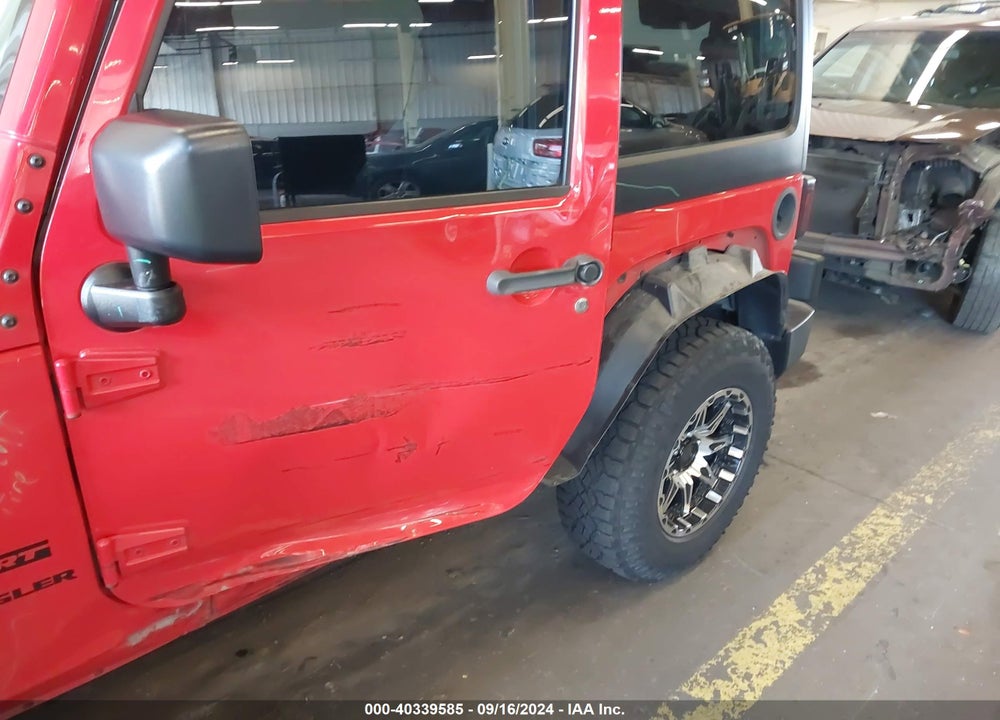 2016 JEEP WRANGLER SPORT VIN: 1C4AJWAG1GL242160