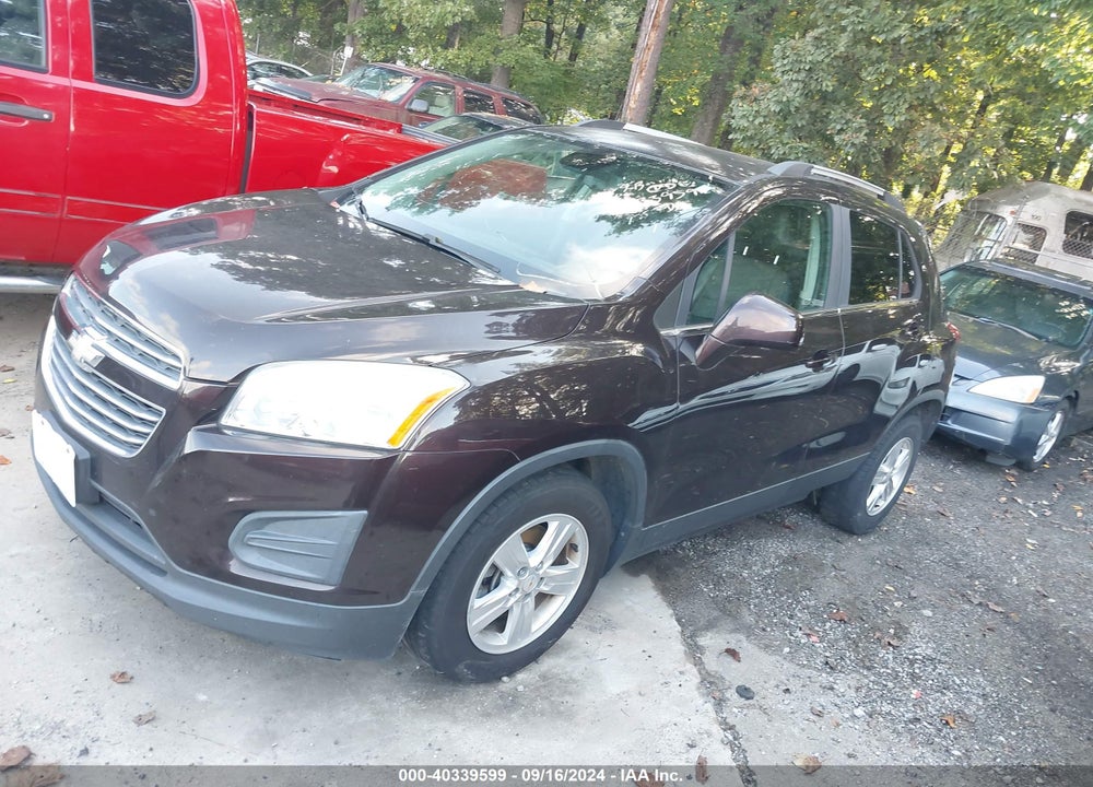 2015 CHEVROLET TRAX LT VIN: KL7CJLSB5FB116847