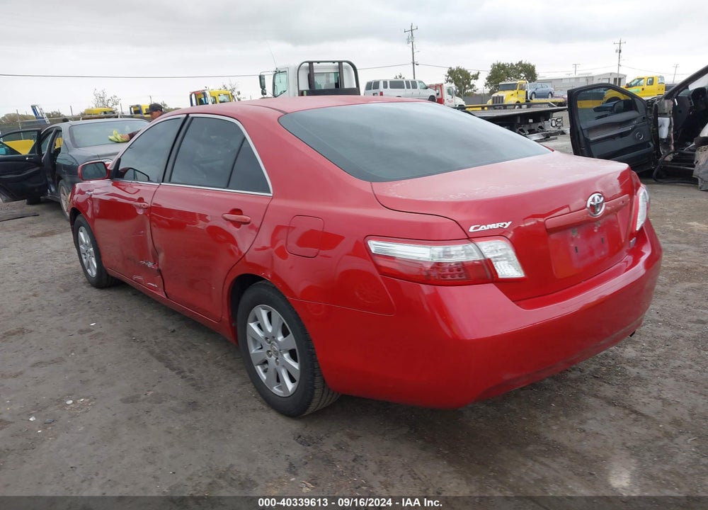 2007 TOYOTA CAMRY HYBRID VIN: JTNBB46K873017247