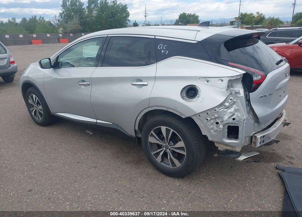 2023 NISSAN MURANO S FWD VIN: 5N1AZ2AJ3PC124605