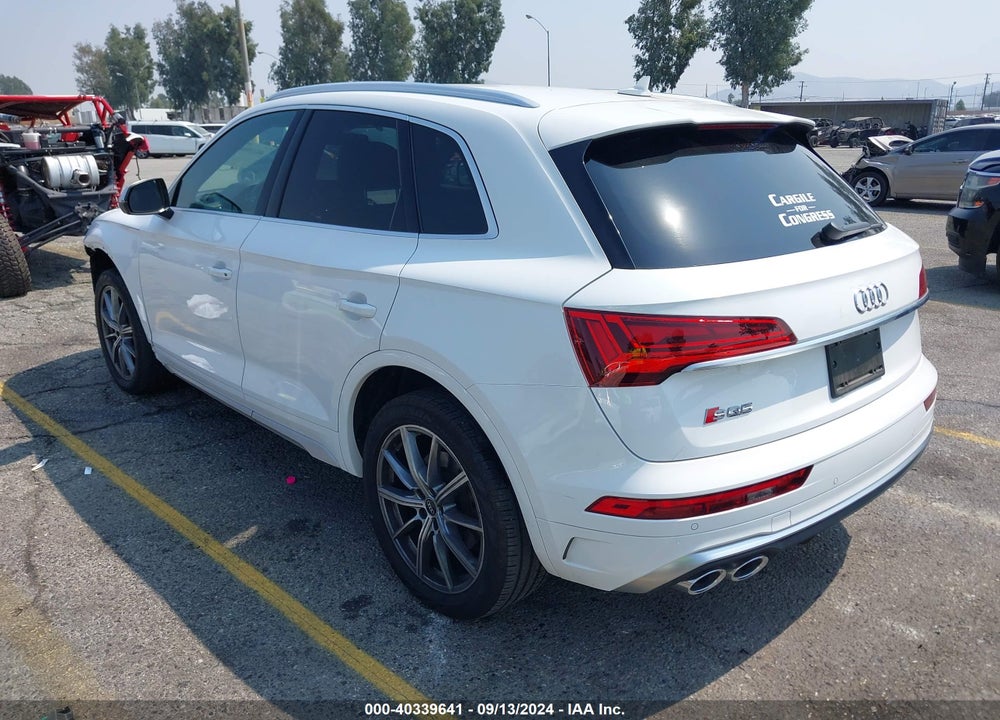 2021 AUDI SQ5 PREMIUM TFSI QUATTRO TIPTRONIC VIN: WA1A4AFY9M2008002