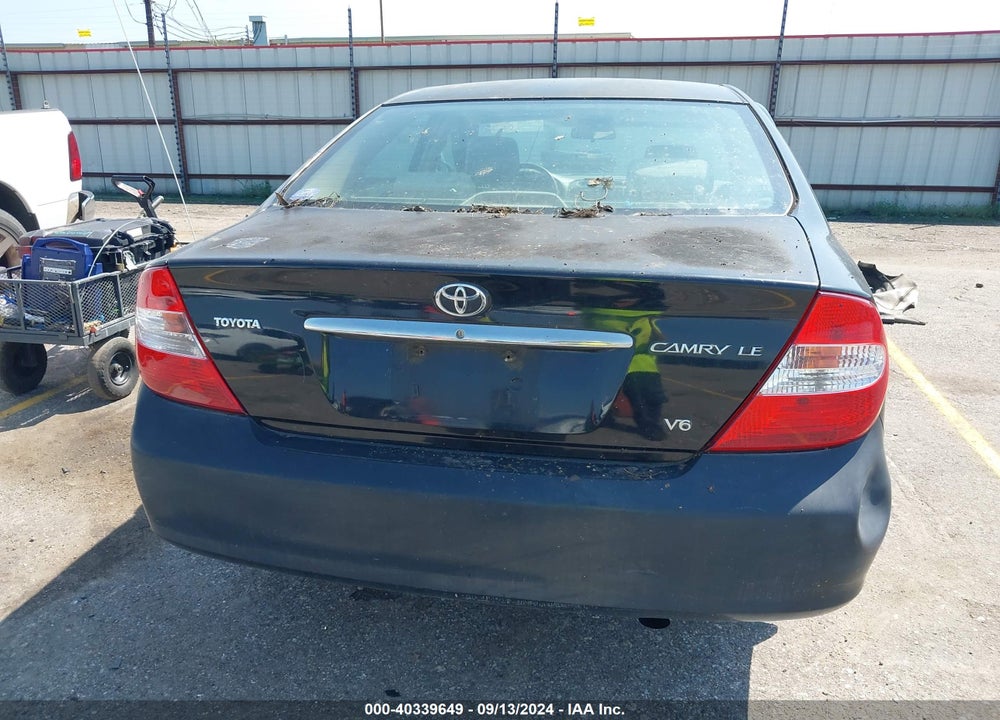 2003 TOYOTA CAMRY LE VIN: 4T1BF32K03U050848