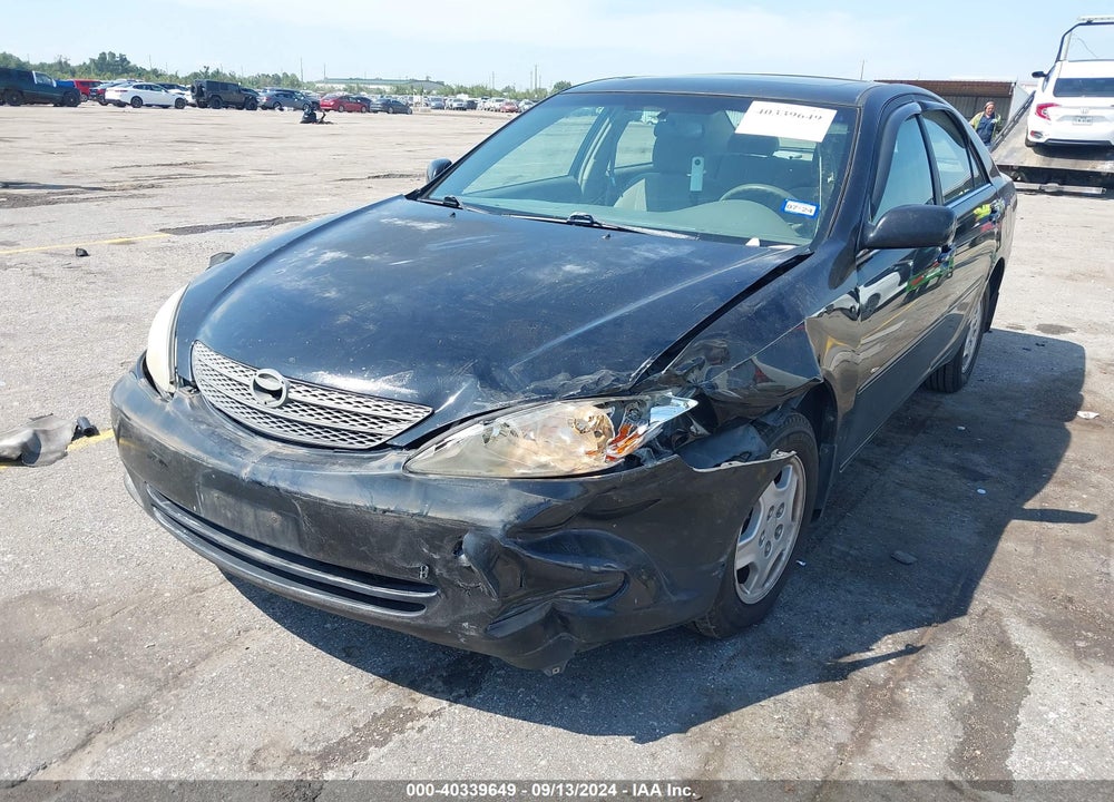 2003 TOYOTA CAMRY LE VIN: 4T1BF32K03U050848